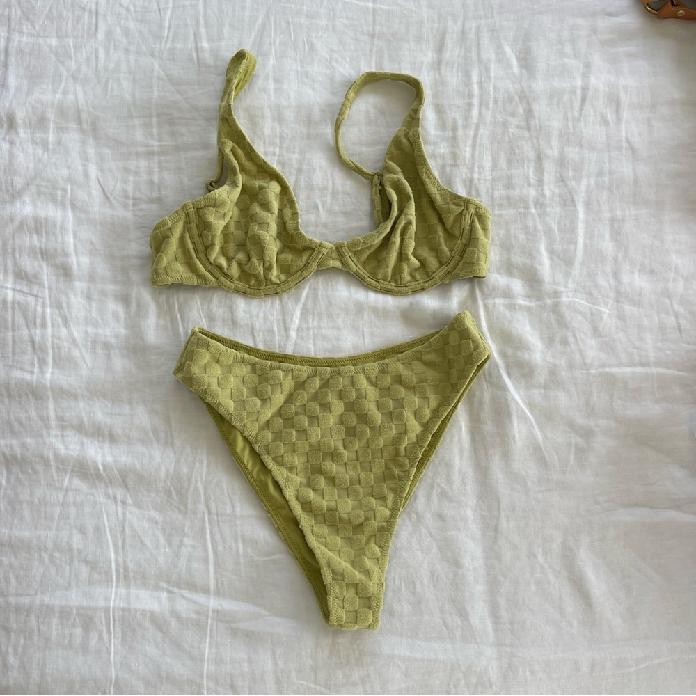 TJ Swim Checkered Bikini